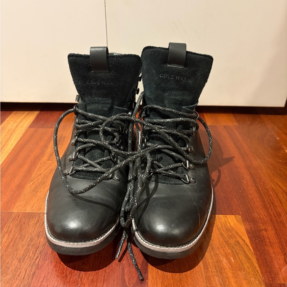PERFECT CONDITION: Cole Haan Black ZeroGrand Boots